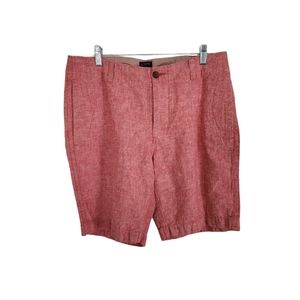 J. Crew Gramercy Linen Cotton blend Shorts size 33